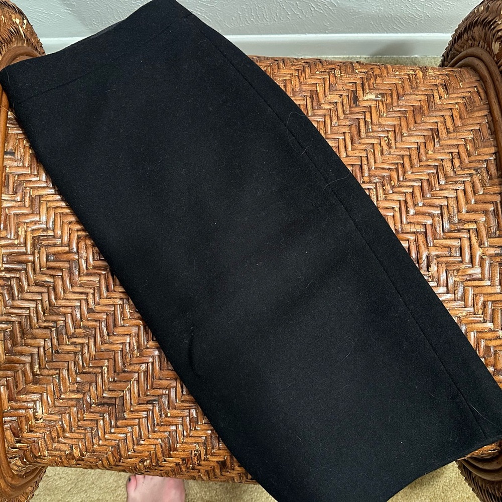 JCrew Wool Pencil Skirt, Size 10